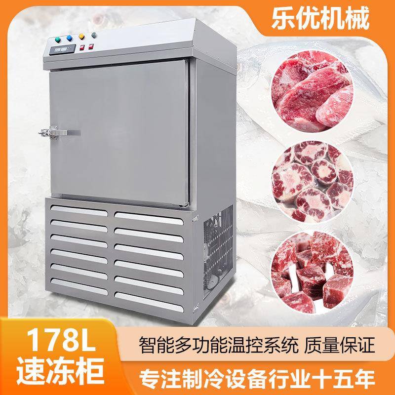 青岛饺子食品速冻柜猪肉条腌制羊排牛排小型速冻机-45度低温速冻
