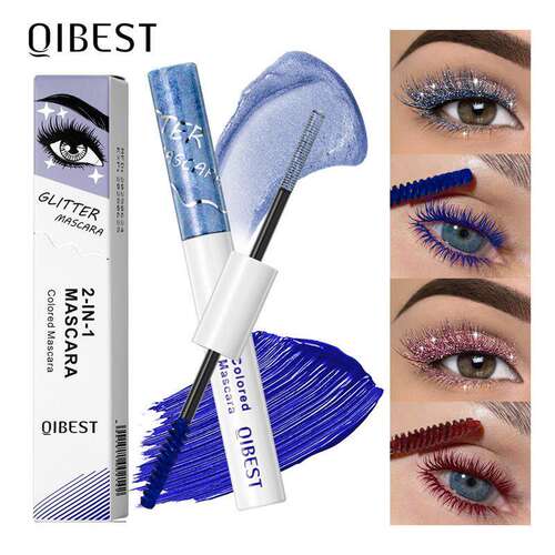 QIBEST闪亮耀碎钻彩色珠光