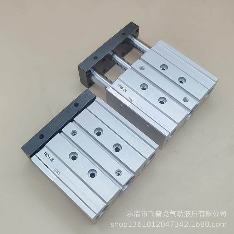 国产气立可三轴导杆TB气缸TB25X20三轴气缸规格全