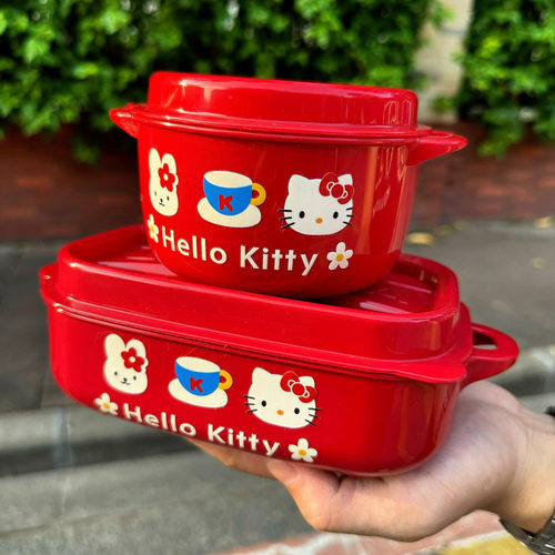 哈喽Kitty食品级微波保温饭盒