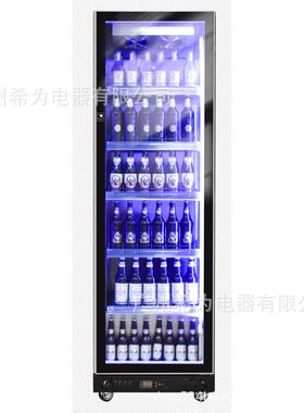 蓝光饮料展示柜门风冷冷藏保鲜柜酒水饮料鲜花蔬菜保鲜展示柜