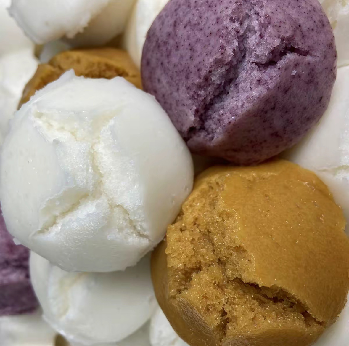 (共发17个)米粑粑 湖北恩施特色米糕发糕泡粑白糕早餐加热即食