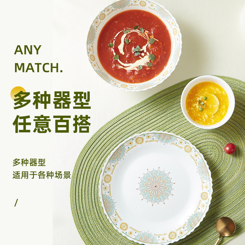 pyrex家用乔迁新居水果盘子图片