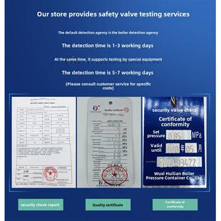 A28W 16弹簧压力罐全开安全阀产生检测油箱泄压阀 16a27w