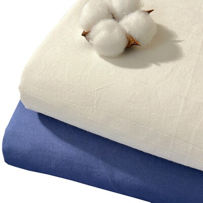 全棉水洗棉床单枕套三件套200x230x245x270学生宿舍0.9m纯棉被单