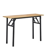 会议桌长条方形折叠办公培训机构桌摆摊户外桌子书法折叠桌写字桌