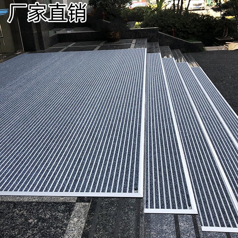 除尘刮泥垫门厅蹭脚垫商场门口嵌入式商用防尘地毯定做铝合金地垫