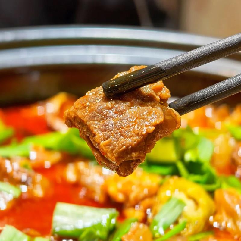 荆州特产公安牛肉炉子 正宗东南醇牛肉牛三鲜黄金管牛排牛杂火锅