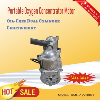 Portable oxygen concentrator motor Oil-Free24V无油双缸空压机