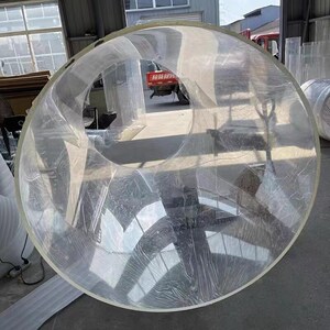 大口径高透明亚克力空心圆柱有机玻璃管pmma圆桶 法兰 鱼缸 定制