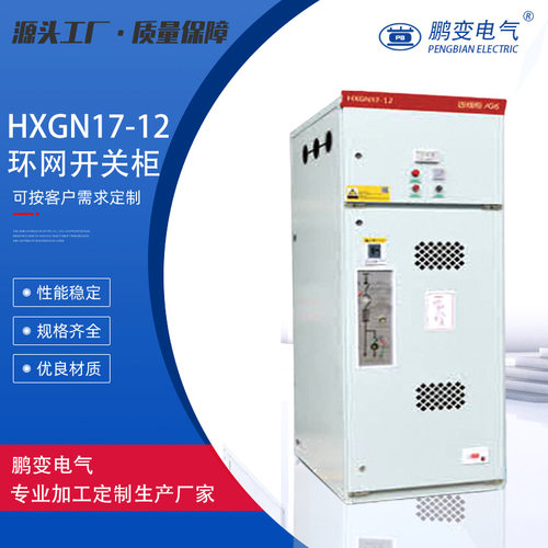 鹏变 HXGN15-12交流金属环网柜PB真空负荷开关FZN25