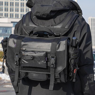 腾蛟双肩背负机能战术肩垫加强户外背包升级肩带配件山人基BJC-10