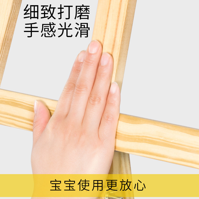 1.5米黄松原木画架画板套装4k折叠多功能画板素描写生美术用品水