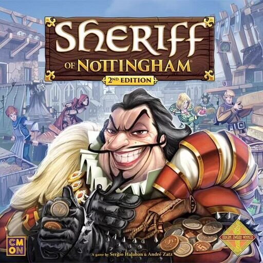 正版桌游诺丁汉警长第二版 包含扩展Sheriff of Nottingham中文版 - 实物图