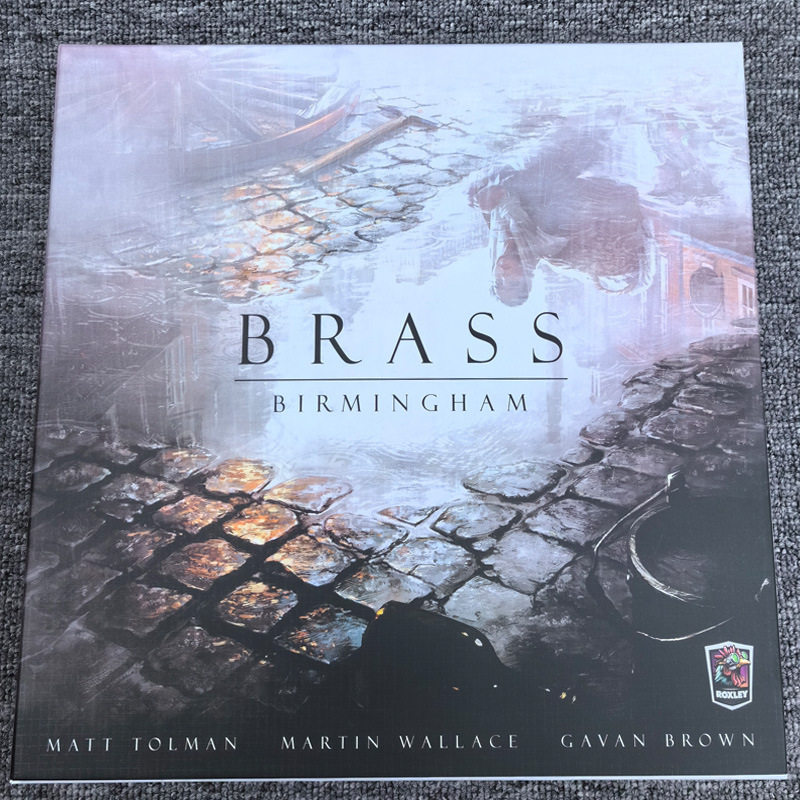 英文版brass工业革命伯明翰 策略推理 大型棋盘游戏 聚会桌游卡牌