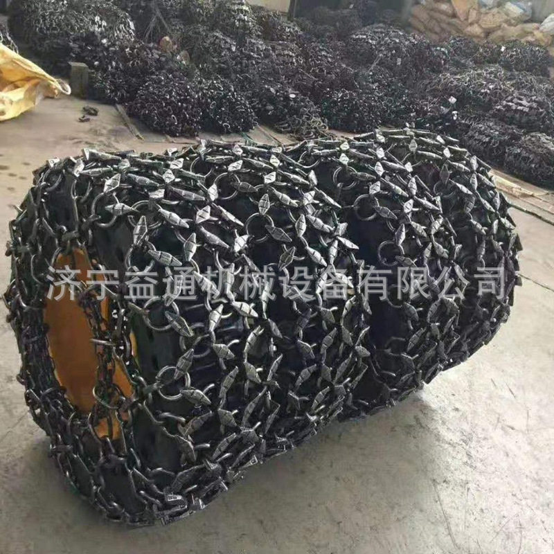 装载机轮胎保护链配件 销子节 圆环 23.5-25铲车轮胎防护链链扣子