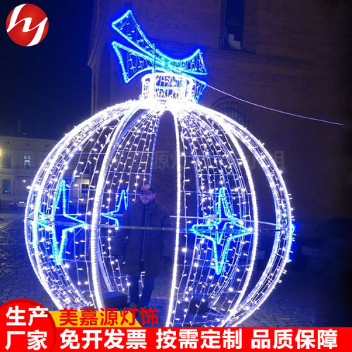 Led Christmas ball  Light 圣诞圆球拱门造型灯 夜市网红景观灯