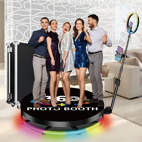 工厂优惠360 photo booth360照相亭派对用品环绕拍摄360环拍