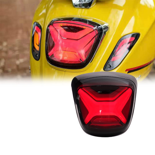 适用VESPA Sprint Primavera LED X型摩托车尾灯刹车转向指示灯