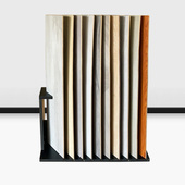 木地板展示架瓷砖木纹砖板材立式 石材线条样品踢脚线架子落地式