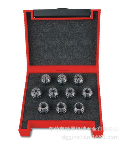 62173-00 ER16SET0 套裝筒夾(∮1-10mm10個)0級 精展配件ER16筒夾