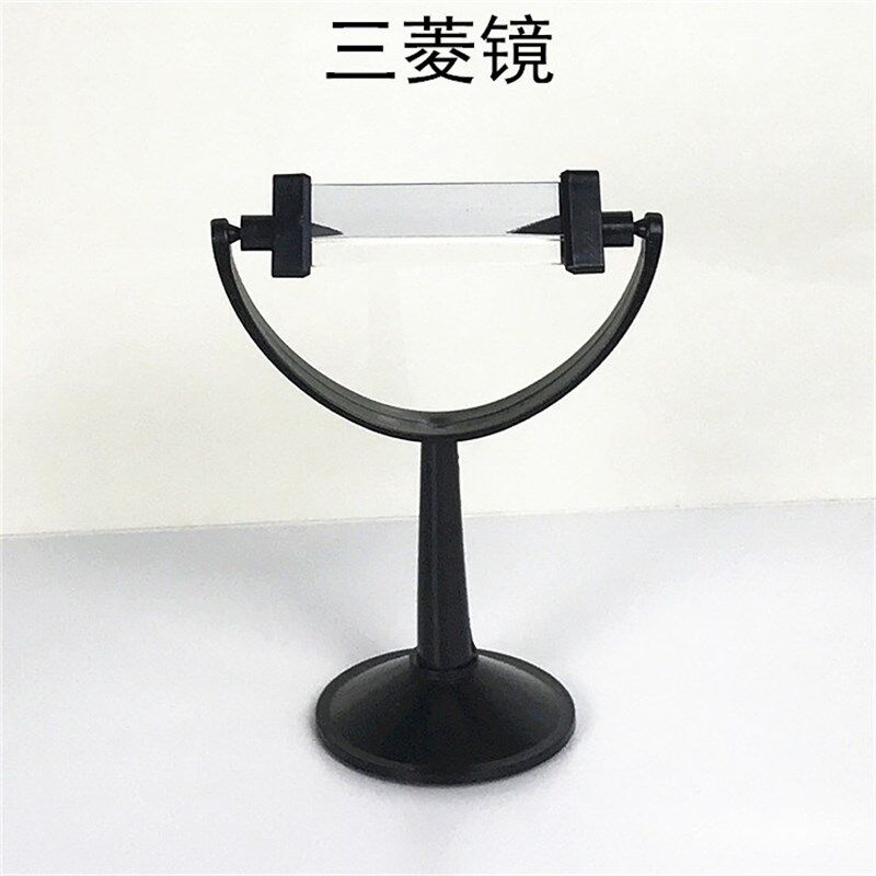 凸透镜凹透镜凸面镜凹面镜光学透镜凸透镜10cm镜片大号带支架手柄