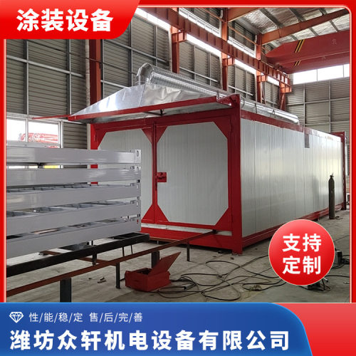 实体厂家高温固化箱喷涂烤漆房