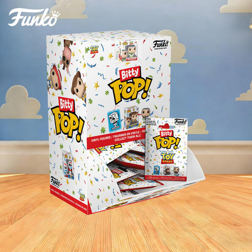 Funko玩具总动员 胡迪巴斯光年翠丝三眼仔盲盒萌粒摆件手办礼物