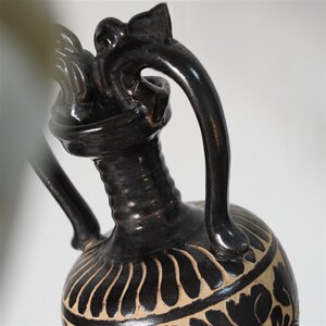 一枚橙 中古陶瓷花瓶中式花器插干枝民宿样板间层架装饰插花摆件