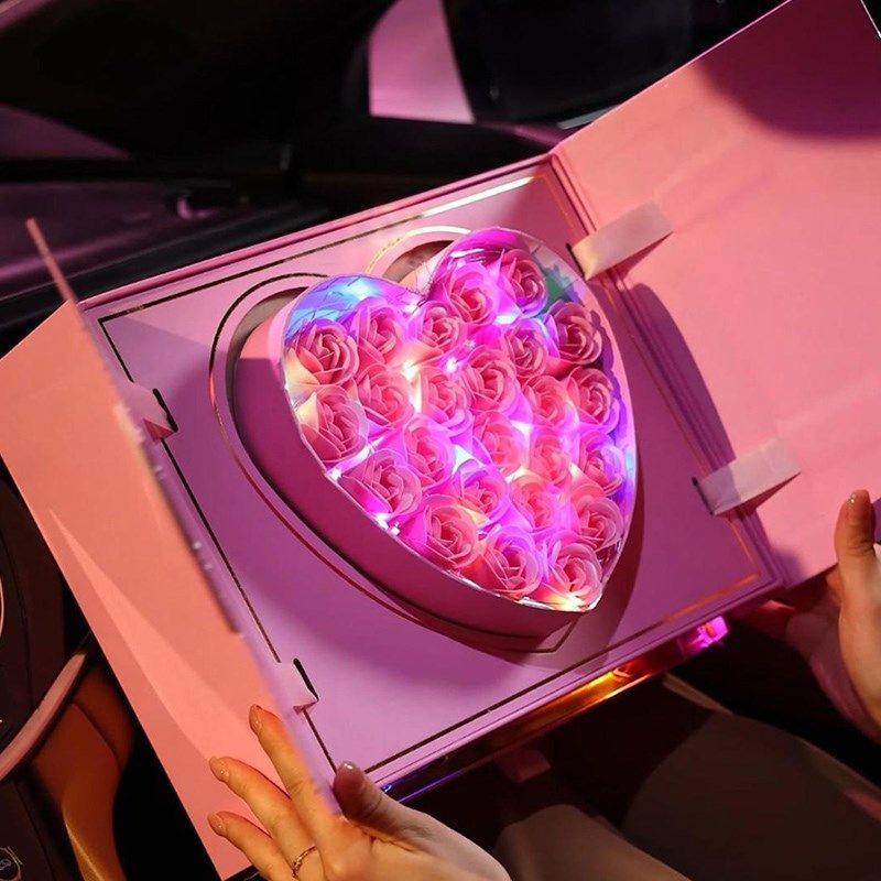 高级感轻奢大号空礼盒生日礼物盒子送女朋友老婆闺蜜礼品圣诞节