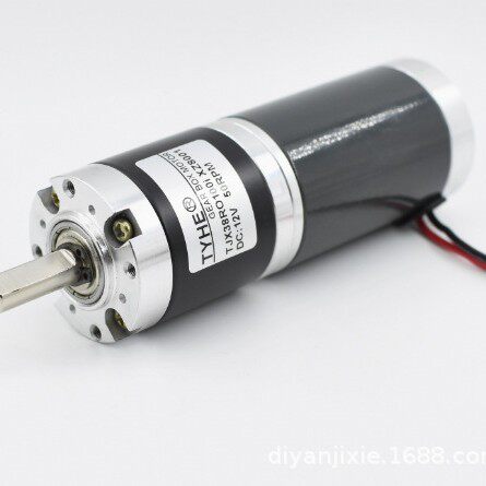 TYHE电机 GEAR BOX MOTOR直流减速马达TJZ37FH73.6i Z6098 DC24V