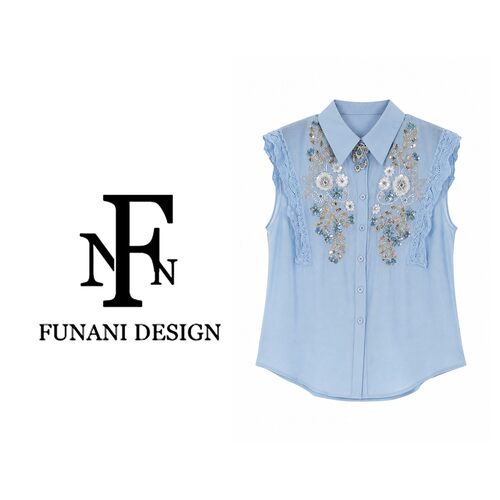 【芙娜妮】新中式汉服无袖上衣