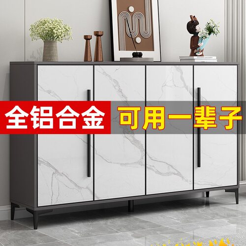 全铝合金防晒防水室外鞋柜鞋架家用门厅柜免安装室外柜阳台储rω