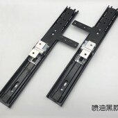 衣柜推拉镜滑轨导轨穿衣镜滑轨衣柜旋转镜子三节镜轨折叠镜支架