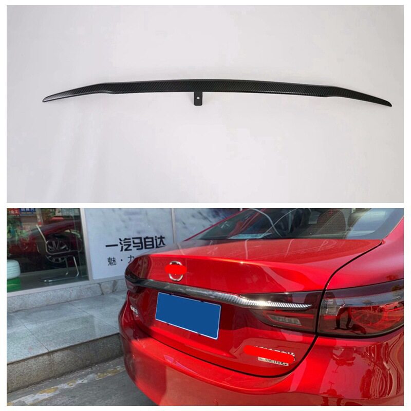 20阿特兹后饰条尾门装饰亮条 适用于马自达ATENZA后备箱车标改装M