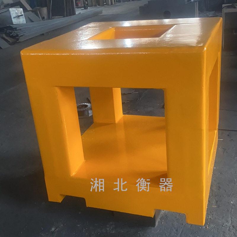 2T叉车配重块厂家1x1米托盘叉车试重吨配重砝码.5T/4.5T配重
