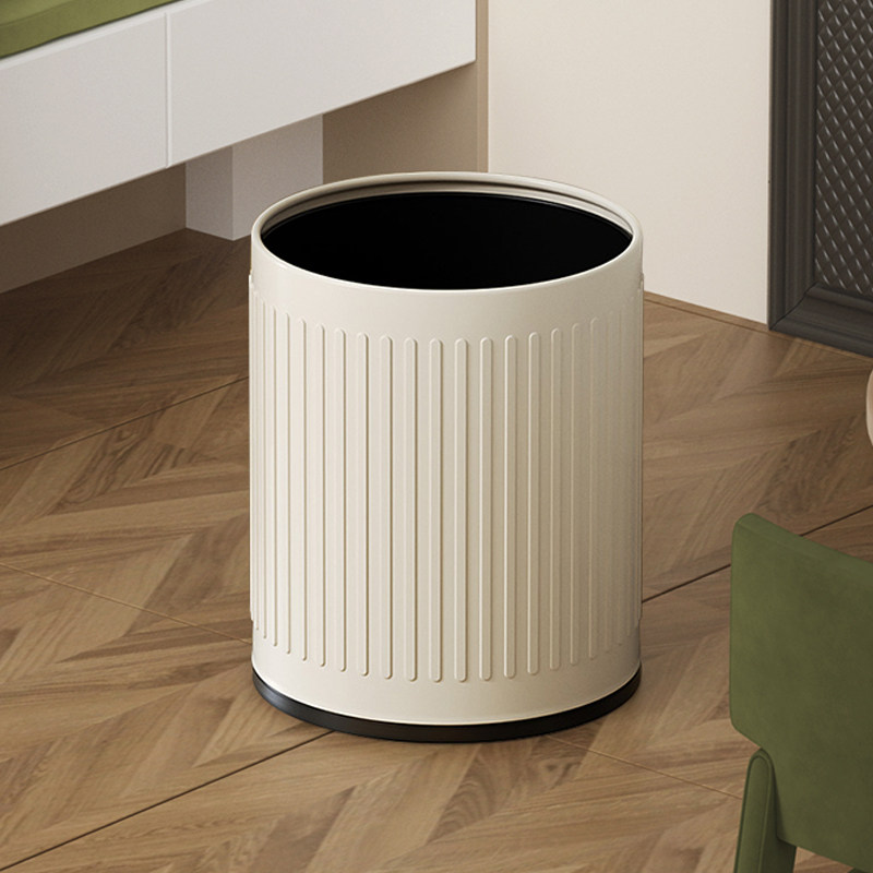 客厅垃圾桶无盖家用现代简约轻奢2023新款厨房大号酒店卧室卫生间