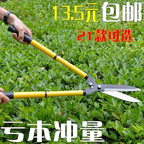 果木园林修剪剪刀花园加长草坪剪剪木刀果树枝工具剪枝剪树叶大力