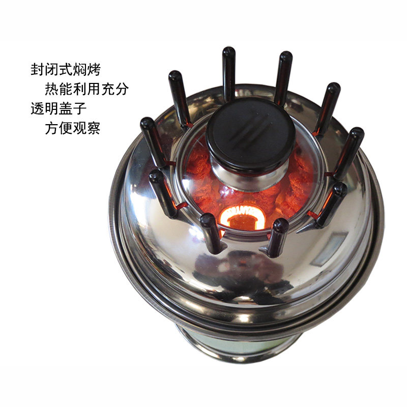 无烟烧烤炉家用电烤炉烤肉炉焖烤炉串烤炉烤鸡翅羊肉串烤鱼烤肉机
