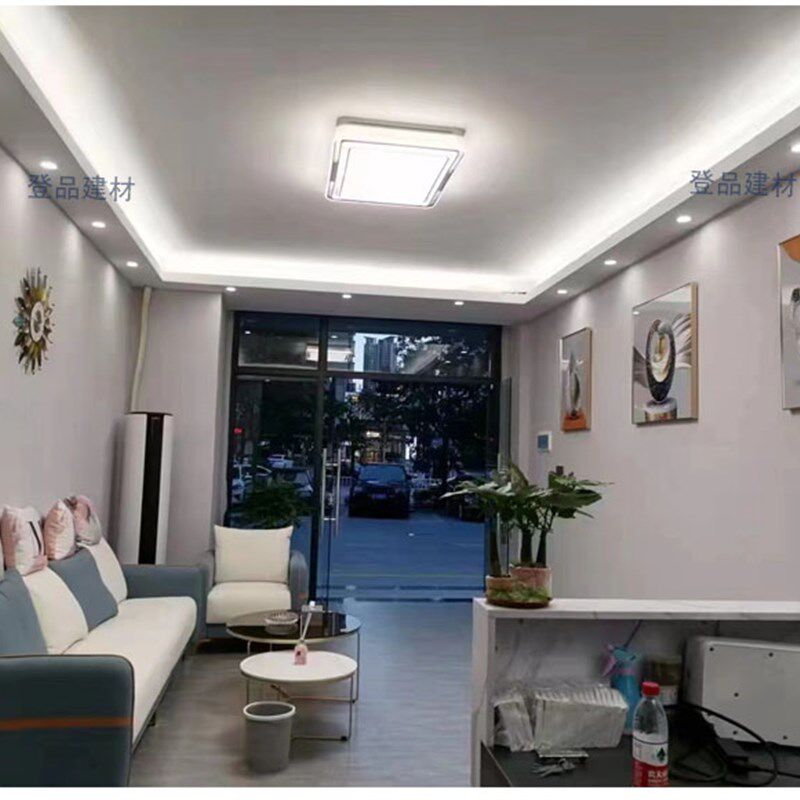 天花吊顶装饰PU线条仿石膏客厅灯池线棚顶角线灯槽线发光线装修材