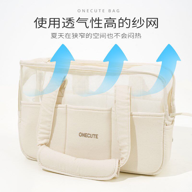 宠物包外出猫包夏天透气外出狗包小体狗便携手提包出行包