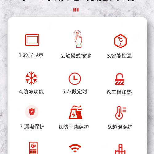华西PTC电锅炉控制器电阻电采暖炉家用控制面板线路板 暖气配件