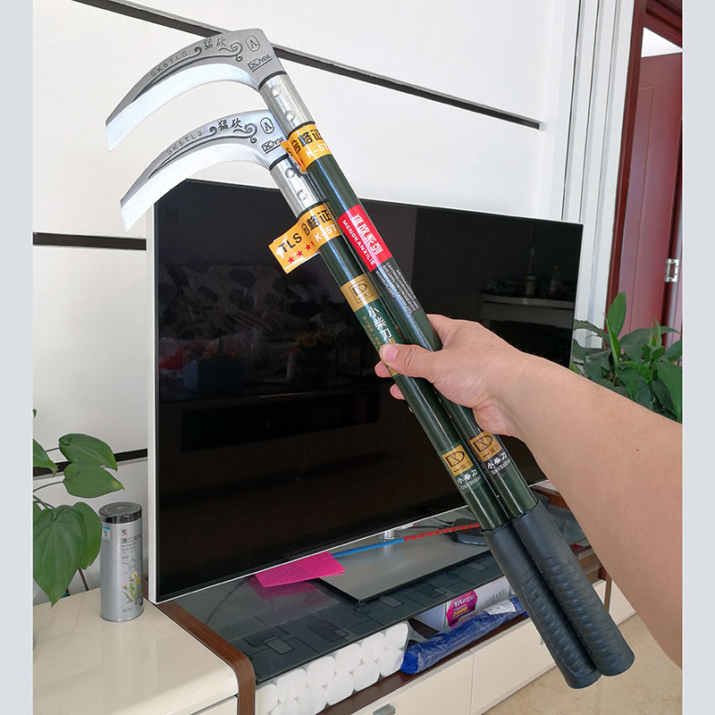 农用镰刀割草猛砍镰刀砍树枝上山开路除草收割农具清理工具加厚图片