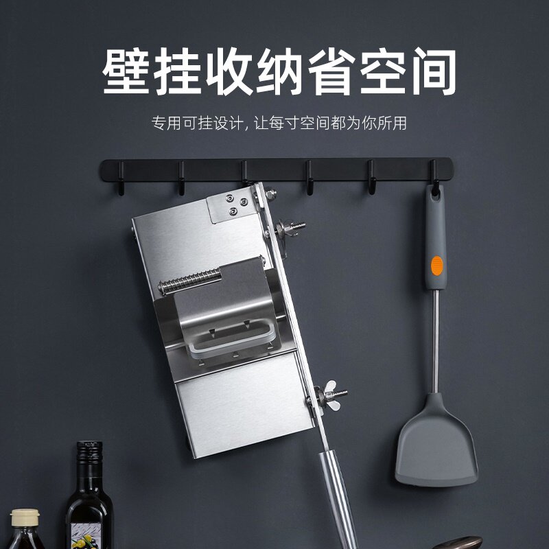 家用切肉片机羊肉卷切片机手动切肥牛机商用级切肉机冻肉刨片神器