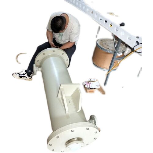 PP塑料管壳式四氟换热器冷凝器卧式铁氟龙细管道换热器电热管设备