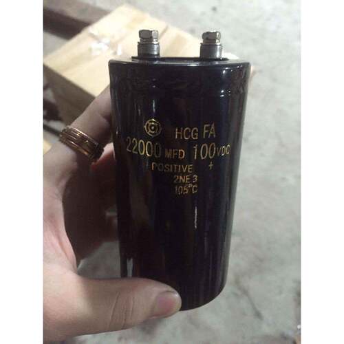 100V22000UF 33000uf 47000电解电容 全新HCG 逆变器 螺丝头65 75