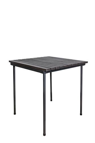 藤纹拼接方桌 仿藤花纹塑料桌 钢塑户外仿藤面桌子 70*70cm方桌