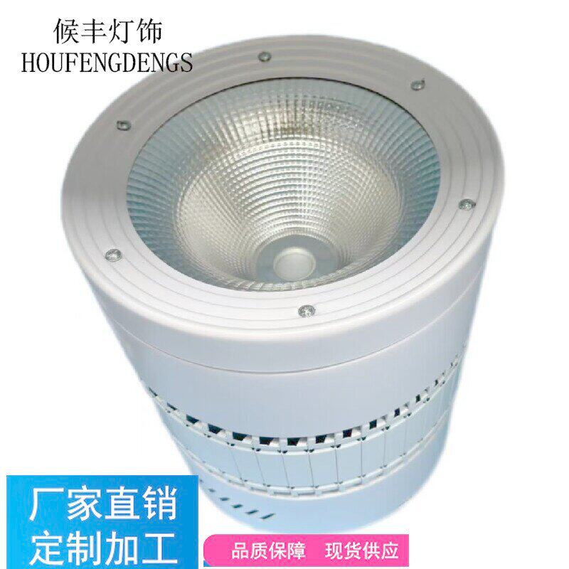 免打孔防眩100W可换光源筒灯图片