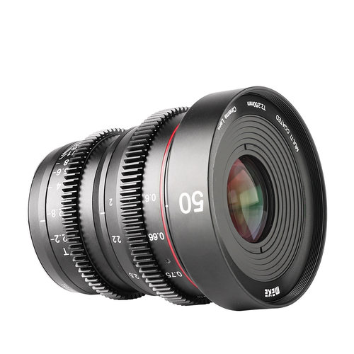 美科 50mm T2.2电影镜头适用E/X-Mount/M43卡口