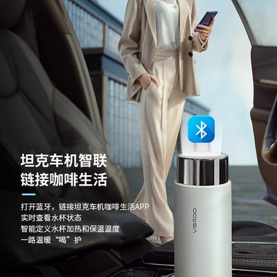 长城车机智联智能车载烧水壶12V24V通用汽车烧开水电加热水杯保温